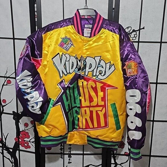 Kid 'n Play House Party Satin Jacket NWT Size 2XL - Picture 2 of 9